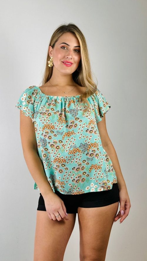<b> POLERA FLOR</b> <h5>COD.2045 </h5> - Imagen 4