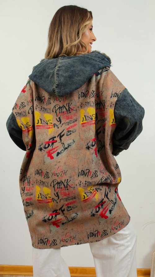 <b> CHAQUETA GRAFFITI</b> <h5>COD.666</h5> - Imagen 2
