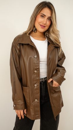 <b> CHAQUETA ECO CUERO</b> <h5>COD.2323</h5>