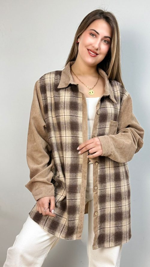 <b> SOBRECAMISA FRANELA </b> <h5>COD W847</h5>