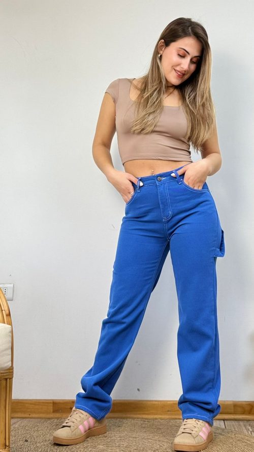 <b>JEANS CARGO COLOR </b> <h5>COD. V910</h5> - Imagen 3