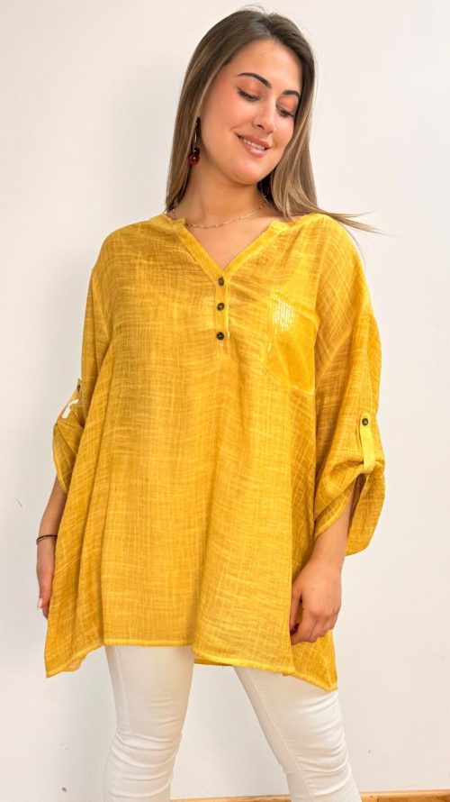 <b> BLUSA OVERSIZE BOLSILLO</b> <h5>COD. 1210</h5>
