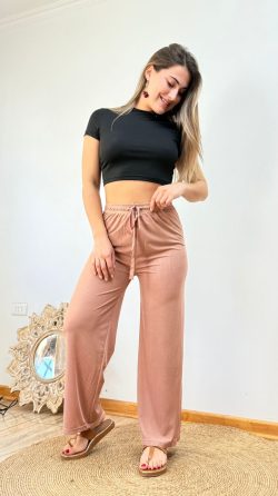 <b> PANTALON PALAZZO CANELE </b> <h5>COD. 300</h5>