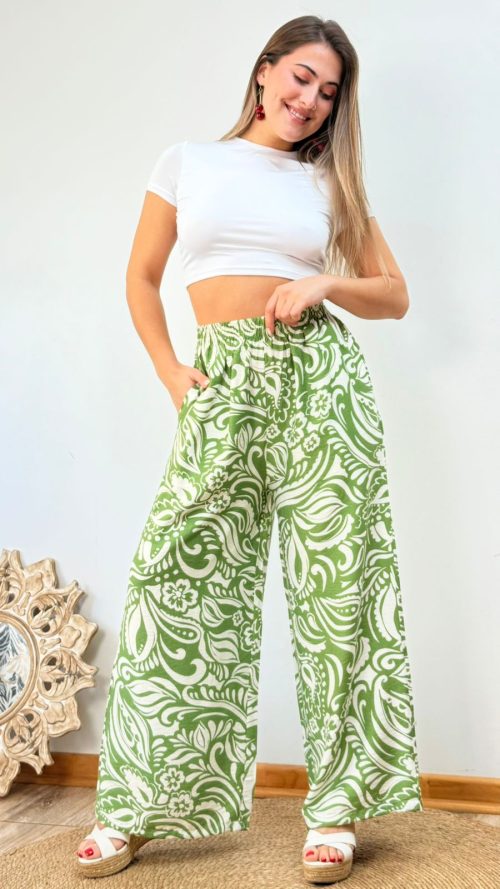 <b> PANTALON PALAZZO ESTAMPADO</b> <h5>COD.918</h5>