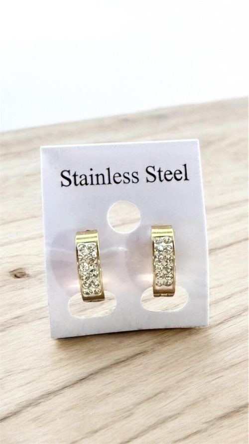 <b>ARITOS CON BRILLANTES</b> <h5>COD.3335</h5> - Imagen 2