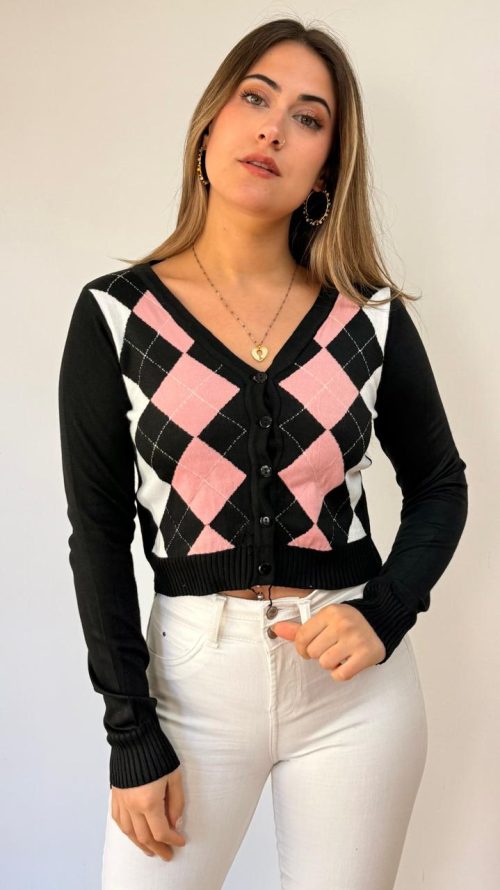 <b> CARDIGAN ROMBO </b> <h5>COD.11</h5>