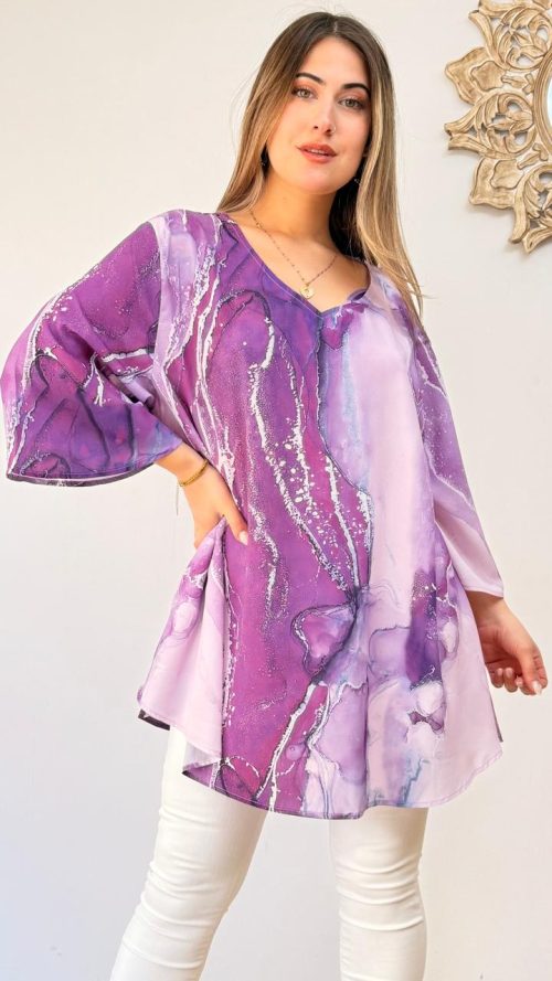 <b> BLUSA OVERSIZE ACUARELA</b> <h5>COD. 1010</h5>