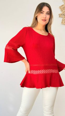 <b> POLERA CREPE </b> <h5>COD. 2566</h5>