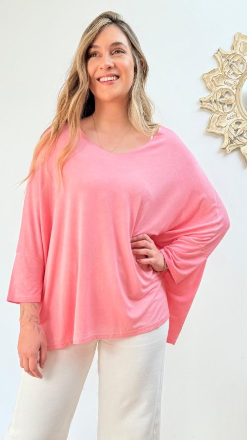 <b>POLERA OVERSIZE BRILLITO </b> <h5>COD. 2031</h5>