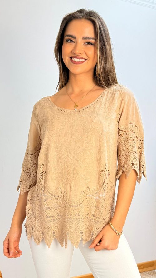 <b>BLUSA ENCAJE</b> <h5>COD. H785</h5>