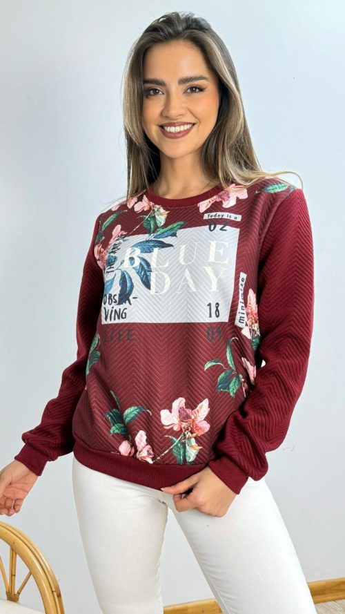 <b>POLERON FLORAL </b> <h5>COD. J788</h5>