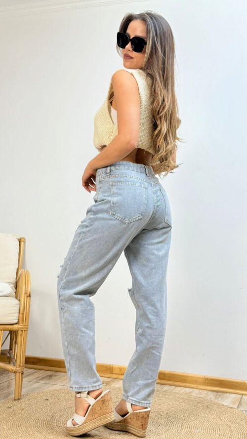 <b> JEANS MOM TIRO ALTO</b> <h5>COD. 890-1</h5> - Imagen 2