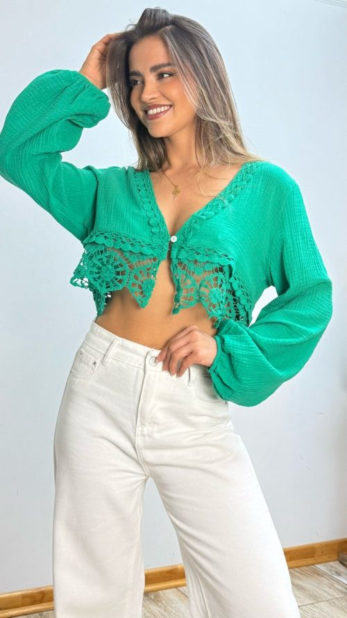 <b> POLERA ENCAJE </b> <h5>COD. 2234</h5>