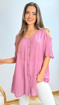 <b> POLERA OVERSIZE SIN HOMBROS</b> <h5>COD. W701</h5>