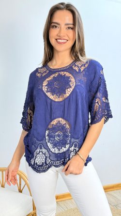 <b>BLUSA ENCAJE</b> <h5>COD. H785</h5>