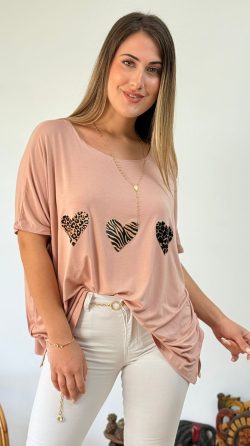 <b> POLERA OVERSIZE CORAZON</b> <h5>COD.1379</h5>