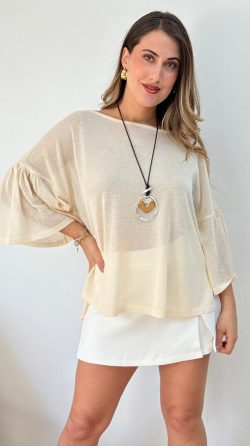 <b> POLERA BEIGE</b> <h5>COD.6045</h5>