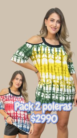 <b> PACK DE 2 POLERAS DISEÑO</b> <h5>COD.9391</h5>