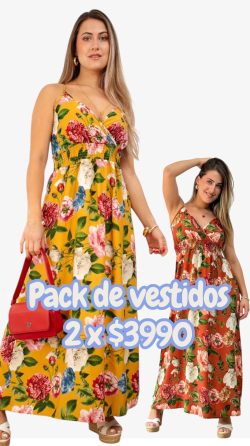 <b> PACK 2 VESTIDOS MELISA</b> <h5>COD.50570</h5>