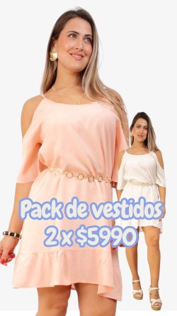 <b> PACK DE 2 VESTIDOS CARMINA</b> <h5>COD.2083</h5>