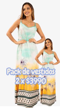 <b> PACK 2 VESTIDOS </b> <h5>COD.50571</h5>