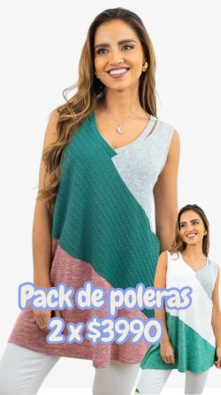<b> PACK DE 2 POLERAS ELOISA</b> <h5>COD.A90</h5>