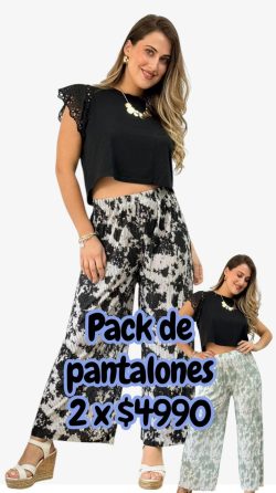 <b> PACK DE 2 PANTALONES RAFA</b> <h5>COD.80091</h5>