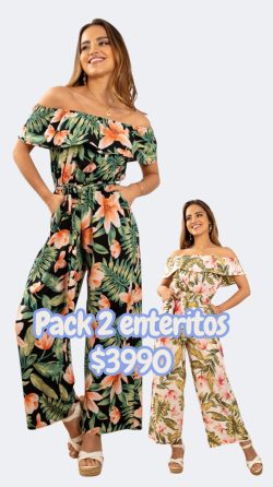 <b> PACK DE 2 ENTERITOS TAHITI</b> <h5>COD.CV017</h5>