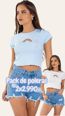 <b> PACK DE 2 POLERAS VIOLETA</b> <h5>COD.2109</h5>