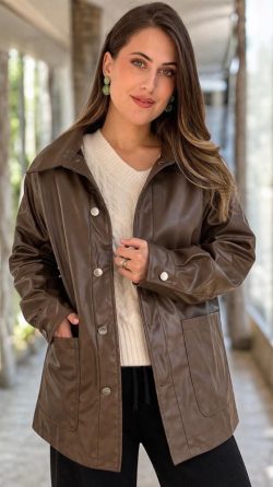 <b> CHAQUETA ECO CUERO</b> <h5>COD.2323</h5>