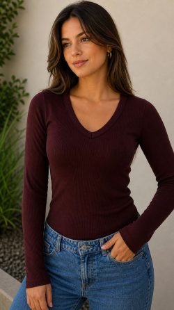 <b> CAMISETA CUELLO V</b> <h5>COD.A1129</h5>
