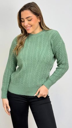 <b> SUETER TRENZADO</b> <h5>CODA317-V</h5>
