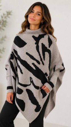 <b> PONCHO ANIMAL PRINT</b> <h5>CODCX127-C.</h5>