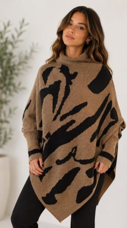 <b> PONCHO ANIMAL PRINT</b> <h5>CODCX127-C.</h5>