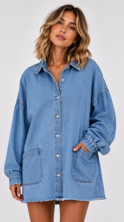 <b>  VESTIDO MEZCLILLA</b> <h5>COD.A194-V</h5>