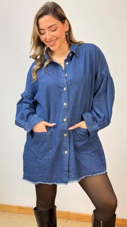 <b>  VESTIDO MEZCLILLA</b> <h5>COD.A194-V</h5>