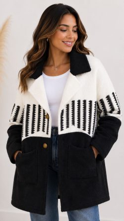 <b> CHAQUETON BICOLOR</b> <h5>COD.LO</h5>