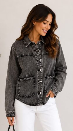 <b> CHAQUETA DENIM GRIS</b> <h5>COD.Y2510223-L</h5>