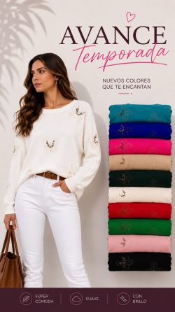 <b> SUETER ALESSA</b> <h5>COD.</h5>