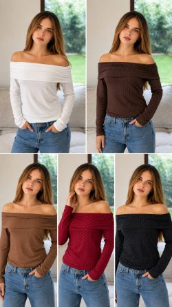 <b> PACK DE 6 POLERAS BRILLOS</b> <h5>COD.A1122-C</h5>