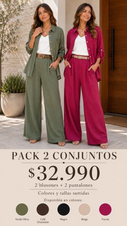 <b> PACK 2 CONJUNTO</b> <h5>COD.CR1</h5>
