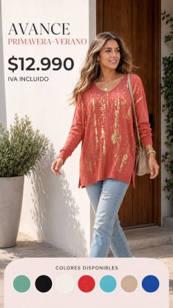 <b> SUETER GOLDEN TEJIDO </b> <h5>COD.2566-M</h5>