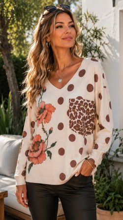 <b> SUETER FLORAL ANIMAL PRINT</b> <h5>COD.-M</h5>
