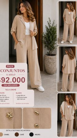 <b> PACK DE 6 CONJUNTOS SOFIA</b> <h5>COD.C</h5>