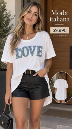<b> POLERA LOVE DENIM</b> <h5>COD.8005-BO</h5>