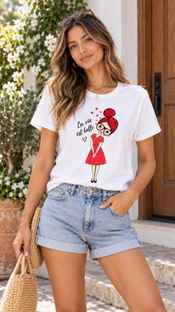<b> POLERA LA VIE</b> <h5>COD.TA</h5>