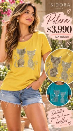 <b> POLERAS BRILLOS GATITOS</b> <h5>COD.-BO</h5>
