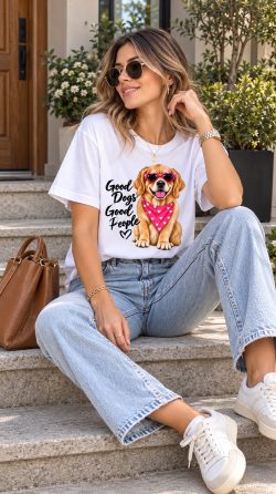 <b> POLERA GOOD DOG </b> <h5>COD.18-BO</h5>
